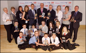 PHOTO: Winners of the 2008 Scottish Education Awards