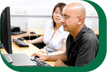 CfE Masterclass - people at computer
