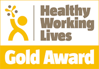 Health Working Lives - Gold Award - logo