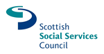 Scottish Social Services Council Logo.
