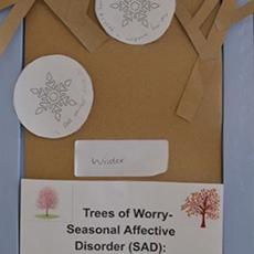 Trees for worry artwork