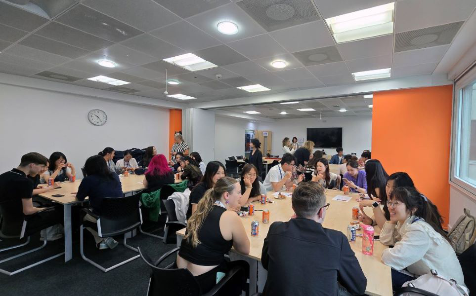 Chinese students met with SQA's Young Talent Network for a cultural exchange