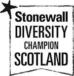 Stonewall Diversity Champion Scotland logo